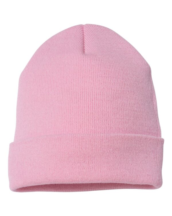 Pink Cuffed Beanie